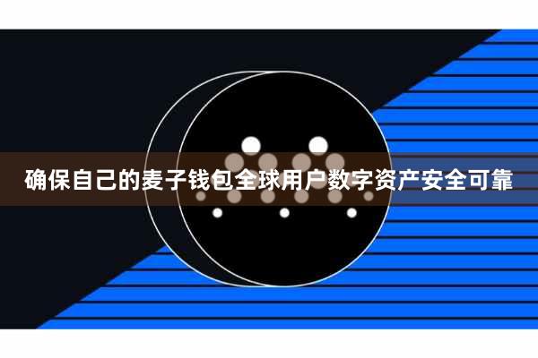 确保自己的麦子钱包全球用户数字资产安全可靠