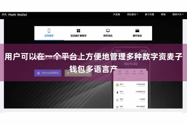 用户可以在一个平台上方便地管理多种数字资麦子钱包多语言产